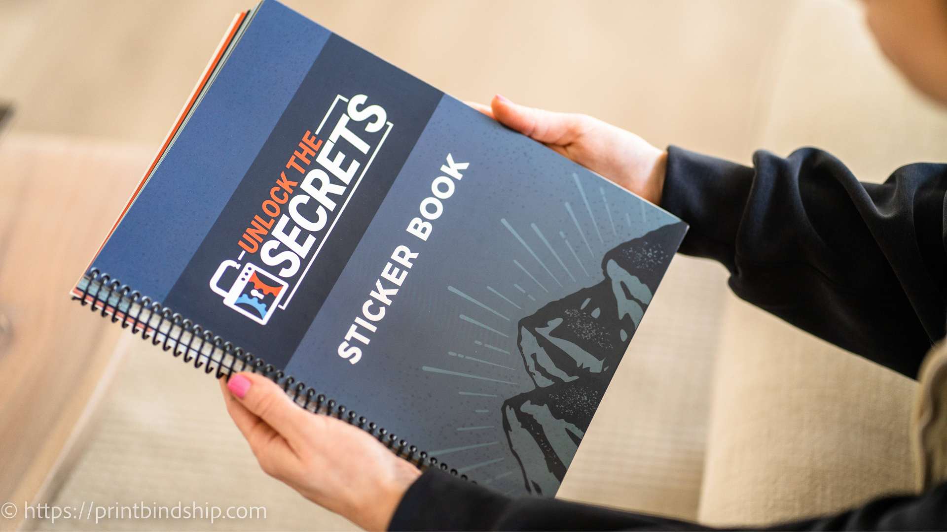 Spiral Bound Book Printing